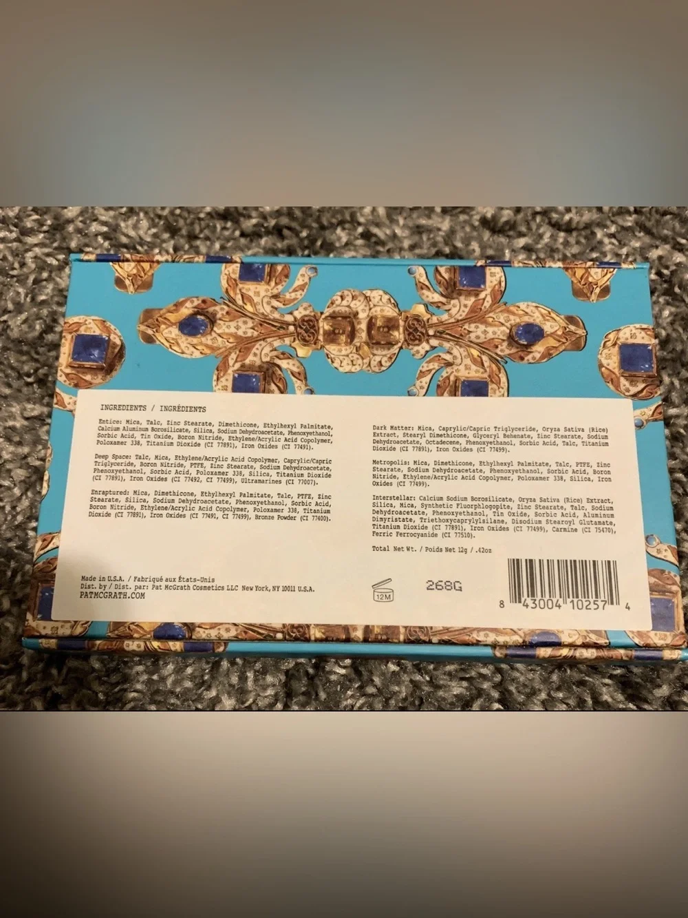 Pat McGrath Labs MTHRSHP Subliminal Dark Star Eyeshadow Palette